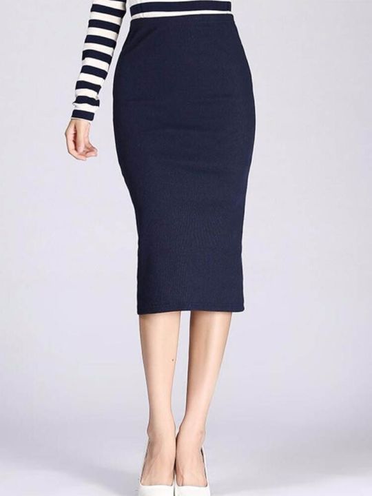 autumn-winter-bodycon-skirt-women-stretchable-split-skirt-mid-calf-slim-pencil-skirts-for-women-female-knit-skirt