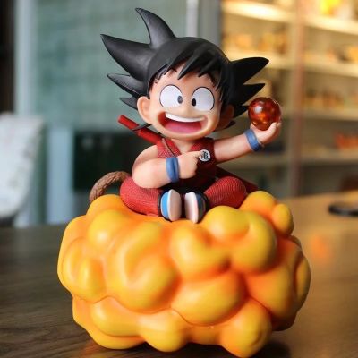 Dragon Ball Anime Figure Sun Goku Action Figure Young Flight Same Style Tendon Douyun PVC Statue Collection Model Kid Doll