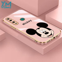 YiaMia โทรศัพท์สำหรับ Huawei Y9 2019 Y9 Prime 2019 Y9S Y6P 2020 Y7 Pro 2019 Y7A หรูหรา Electroplated Mickey โทรศัพท์กรณีแฟชั่น TPU ซิลิโคนชายและหญิงโทรศัพท์กรณี