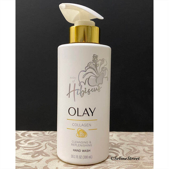 Olay Cleansing & Replenishing Liquid Hand Soap with Collagen Lazada PH