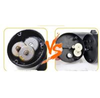 MIZNELL 1PC BBQ Manual Fan Air Blower For Barbecue Fire Bellows Outdoor Cooking Picnic Camping Hand Crank Tool