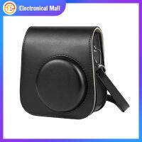 กระเป๋าครอบที่เก็บของแบบพกพาได้สำหรับเดินทางเคสป้องกันกล้องพร้อมสายรัดปรับระดับได้แบบถอดได้ใช้ได้กับกล้อง Instax Mini 11ทันที