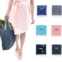 Cute Lady Foldable Recycle Bag Eco-Friendly Reusable Tote Grocery Shopping Bags