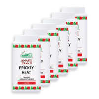 พร้อมจัดส่ง ตรางู แป้งเย็น กลิ่นคลาสสิค 50 กรัม แพ็ค 6 กระป๋อง Snake Brand Prickly Heat Cooling Powder Classic 50g x 6 Pcs โปรโมชั่นพิเศษ มีเก็บเงินปลายทาง