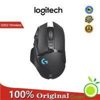 เมาส์สำหรับเล่นเกมส์ไร้สายความเร็วเบา G502 Logitech ของแท้ฮีโร่2.4Ghz 16000DPI RGB เหมาะสำหรับนักเล่นเกม E-Sports