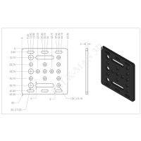 【Thriving】 【Limited-time offer】 ชุดอุปกรณ์ขับเคลื่อนเข็มขัด Diy พร้อมมอเตอร์สเต็ป Nema 17 V สล็อต Nema 17