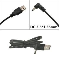 USB ใหม่2.0ตัวผู้เป็นแจ็คปลั๊กทรงกระบอกขนาด3.5X1.35มม. 3.5มม. 5V DC สายไฟไฟฟ้าอะแดปเตอร์สายชาร์จสายเคเบิลขนาด3.5*1.35มม.