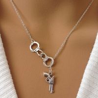 Superior Home Shop 1 wife and lariat necklace fifty shades of gray pendant necklace (color: silver)