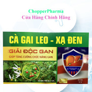 Cà gai leo xạ đen giải độc gan tăng cường chức năng gan hiệu quả