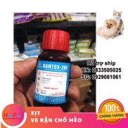 Hanpet - Hantox 200 lọ 50ml Dung dịch pha phun diệt kiến dán ve ghẻ bọ
