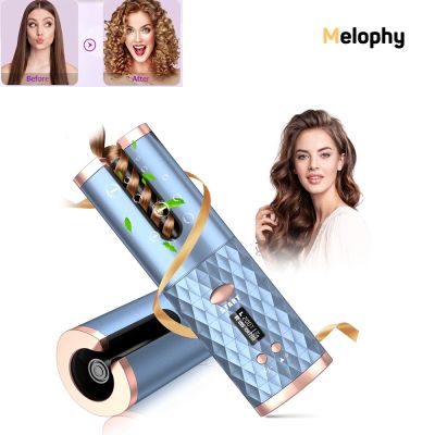 【CC】 New Hair Curler Cordless Rechargeable USB Curls Machine Fork