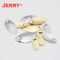 Jerry Inline Spinner Blade ช้อนตกปลาโลหะทองเหลือง Lure Spinning Bait Accessory