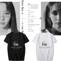 เสื้อยืดผ้าฝ้าย◕Kpop Moon Byul MAMAMOO T-shirt Dark Side of the Unisex Tshirt Cal Tee