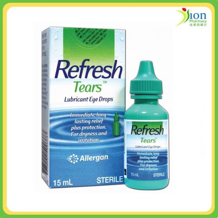 Allergan Refresh Tears Lubricant Eye Drops 15ml Lazada 9048