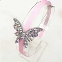 【cw】 Children  39;s Hot Sale Hair Band Twinkling Hairpins Rhinestone Hairband hoop for Accessories