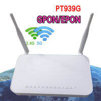 XPON ONU GE 2USB TEL HGU WIFI 2.4G-5G Dual Band ONT EPON/GPON English version PT939G Optical fiber