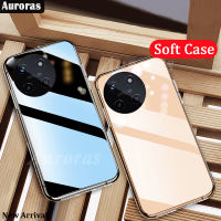 เคสโทรศัพท์นิ่มแบบใสใสสำหรับ Realme 11 4G,เคส TPU ซิลิโคนป้องกันการเกิดออกซิเดชัน Realme เคสสำหรับ Realme HP เคสโทรศัพท์11 4G 2ชิ้น