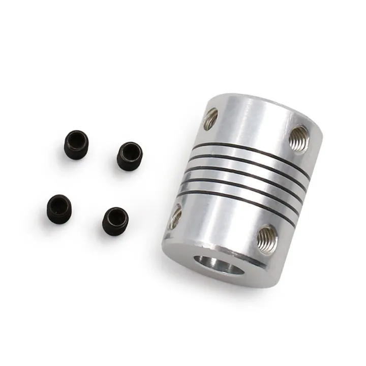 1pc-d19l25-flexible-shaft-coupling-cnc-stepper-motor-coupler-connector-8mm-to-10mm-aluminium-flexible-jaw-shaft-couple-4-5-6mm