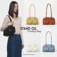 พร้อมส่ง) Stand oil chubby bag