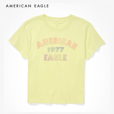 American Eagle OPP T-Shirt เสื้อยืด ผู้หญิง (NWTS 037-8764-759)