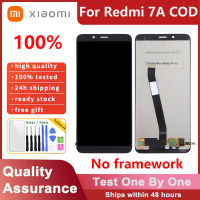 สำหรับ Xiaomi Redmi 7A แผงทดสอบจอแสดงผล LCD แบบสัมผัสหน้าจอดิจิไทเซอร์จอแอลซีดีชิ้นส่วนอะหลั่ยประกอบครบชุด + เครื่องมือซ่อม