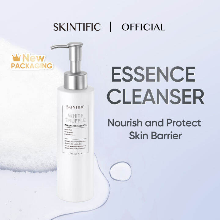 SKINTIFIC White Truffle Cleansing Essence Cleanser Facial Wash Serum