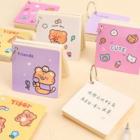 Mini Loose-leaf Notebook Cute Ring Buckle Environmental Word Book Card Tearable Notepads Kawaii Memo Pad