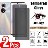 yqcx001 sell well - / 3D Full Cover Anti Spy Screen Protector Glass 2PCS For Huawei Honor 50 60 70 Magic 4 Pro Privacy Protection Tempered Glass Film