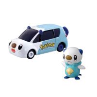 【LZ】 TOMY Oshawott Series Pokemon Figures Car Model Kawaii Appearance Perfect Kids Toy High Quality Anime Collection Gifts