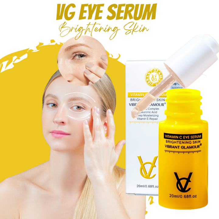 Original VITAMIN C EYE SERUM Eyebags Remover Eye Serum eye lines