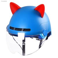 ✤┋☍ 1 Pcs Motorcycle Helmet Cat Ears Cute Decoration Electric Car Motocross Stickers Driving Stylish Universal Helmet Accessories