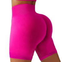 Seamless Sports Shorts For Women Yoga Short Push Up High Waist Gym Scrunch Shorts Fitness Workout Butt Lifting Tight