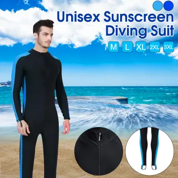 3mm Neoprene Wetsuit Hooded Diving Suit For Snorkeling Scuba Swim Fishing M