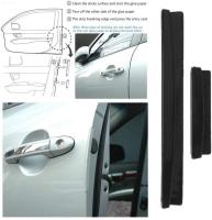 ยางกันกระแทกขอบประตูรถยนต์แบบหนาพิเศษ สีดำ ไม่ต้องใช้กาว2หน้า Door Sealing Strip Car Door Bumper สำหรับติด 4 ประตูของรถยนต์ พร้อมใช้งานไม่ต้องตัด