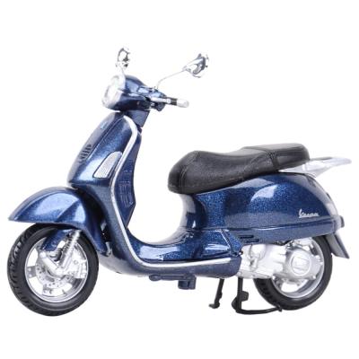 ยานพาหนะ1:18 2013 Vespa LXV แบบคงที่ Piaggio แบบหล่อตายแบบคงที่ของเล่นแบบจำลองรถมอเตอร์ไซค์งานอดิเรก