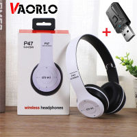 Bluetooth 5.0 Wireless Headphone Foldable HIFI Stereo Bass Earphone Kid Girl Helmet Gift With Mic USB Adaptor For phone Game