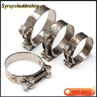 SYRUPSHADDOCKING 1pc ใหม่ ทรงพลัง ฮาร์ดแวร์ เครื่องมือซ่อม ไอเสีย สแตนเลส ที่หนีบท่อ คลิปหนีบท่อ ที โบลต์