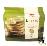 SALE หมดอายุ4/2022KUKKIA chocolate  Sandwiched รสชาเขียว หมดอาดยุ 15/11/2022