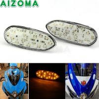 Motorcycle LED Flush Mount Turn Signals Blinker Indicator Flasher Lights For Suzuki GSXR GSX-R 600 750 1000 2005-2016 2006 2008