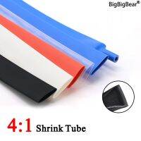 ☊♦ 1M ID 4 6 8 12 16 20 24 32 40 52 mm Heat Shrink Tube with Glue Adhesive Lined 4:1 Dual Wall Tubing Sleeve Wrap Wire Cable kit