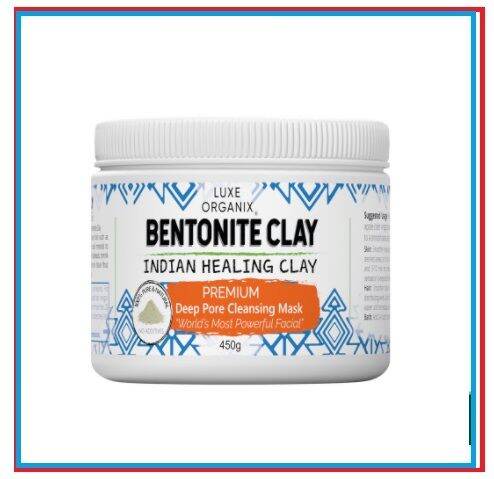 Luxe Organix Bentonite Clay Indian Healing Clay 450g | Lazada PH