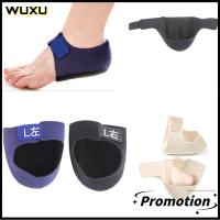 WUXU บรรเทา Plantar Fasciitis ยาง บรรเทาอาการปวดเท้า แผ่นรองรับอุ้งเท้า แขนป้องกันส้นเท้าด้านหลัง แผ่นป้องกันส้นเท้า แผ่นรองพื้น ถุงเท้าป้องกันเจล