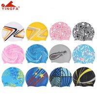 YINGFA C0062B 100% natural silicone swimming cap Swim Caps