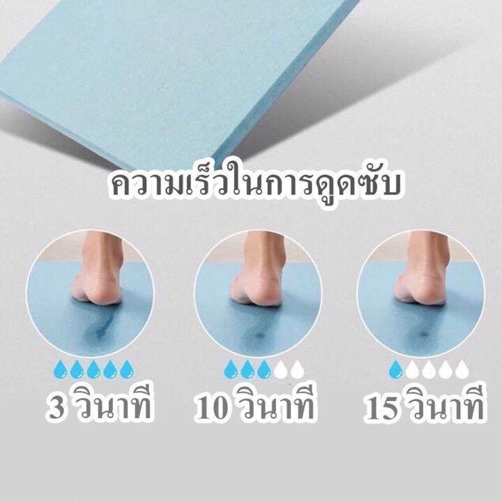 พรมหินเช็ดเท้าญี่ปุ่น-ขนาด39x60-cm-ซับน้ำดีที่สุด-มี7สีให้เลือก-p007