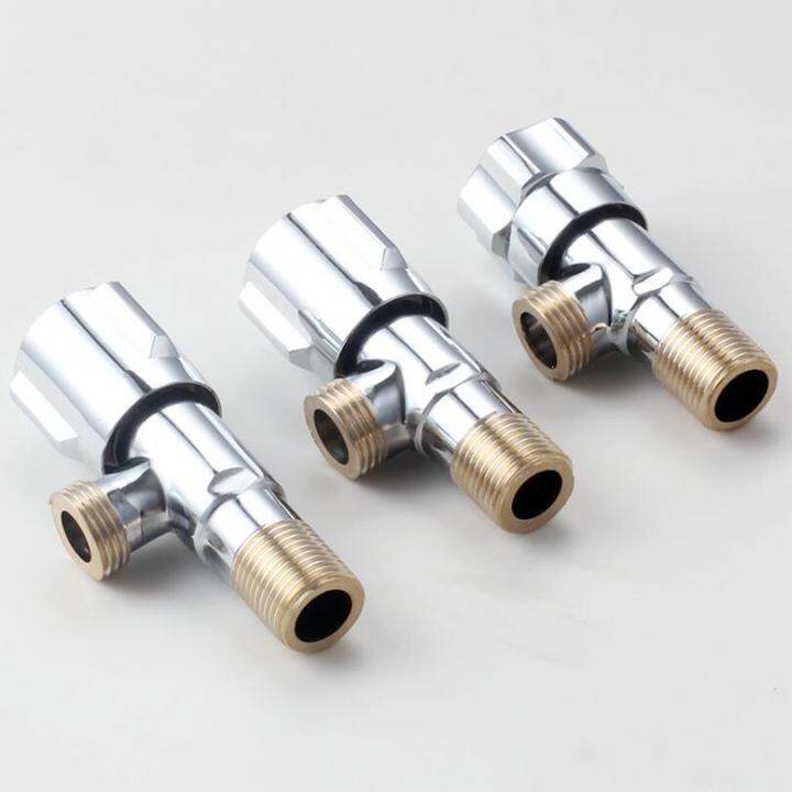 G12*G12 ss Thickening Three-way Water Heater Triangle Valve Large Flow ...