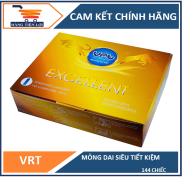 Bao cao su gia đình cao cấp VRT Excellent - Hộp 144 cái