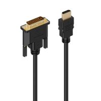 ขายแฟลช HDMI เข้ากันได้กับอะแดปเตอร์ DVI-D สายวิดีโอชายกับสาย DVI ชาย