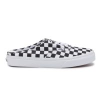 Vans รองเท้าผ้าใบ Authentic Mule Checkerboard Black/White ( VN0A54F75GU )