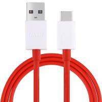 สำหรับ USB ชาร์จไฟโทรศัพท์แบบ OnePlus ถึงสายข้อมูล Type-C ความยาว: 1ม. (สีแดง)