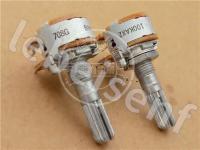 2pcs for ALPS 16 type double volume potentiometer A50K 25MM / 2 x 3 feet to adjust the volume potentiometer